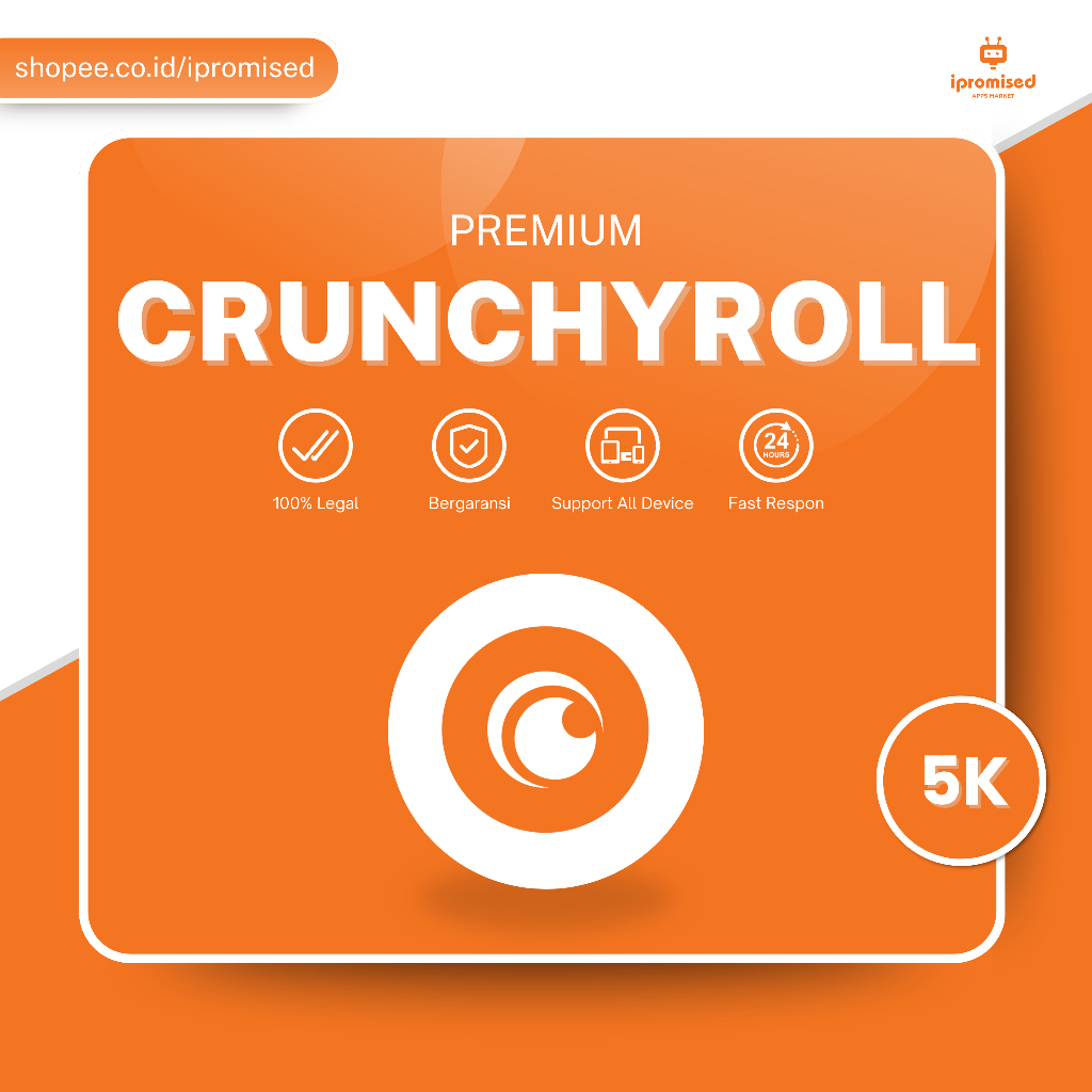 [PROMO] CRUNCHYROLL PREMIUM BERGARANSI