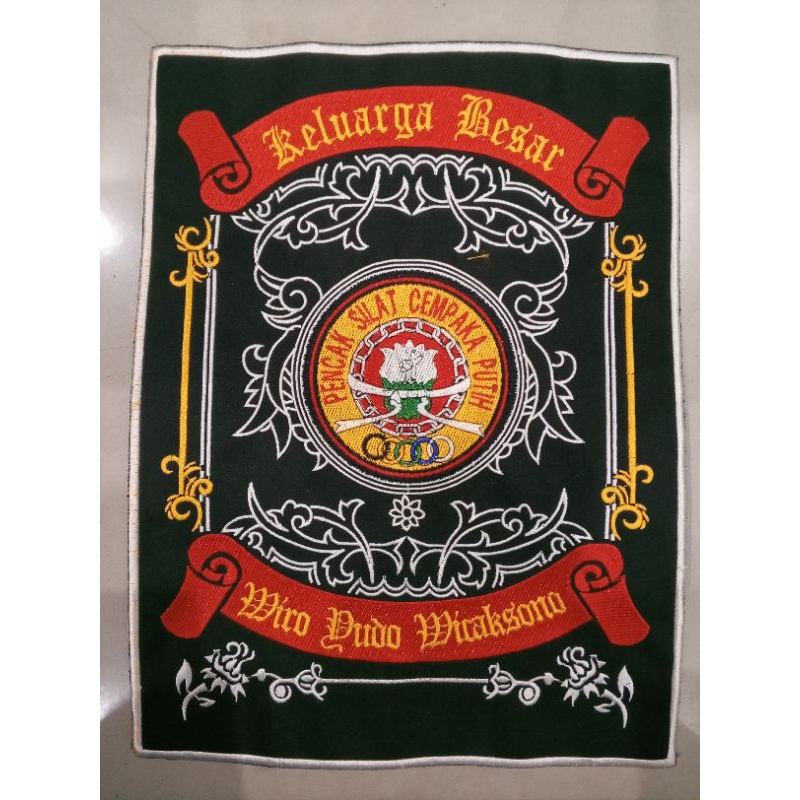 BET PUNGGUNG BORDIR CEMPAKA PUTIH BARU