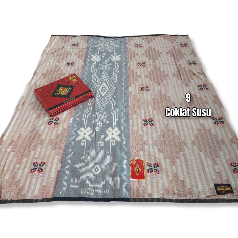 sarung wadimor panorama motif BHS excellent gold Piramida hijau/coklat susu/coklat/hitam/putih tulan