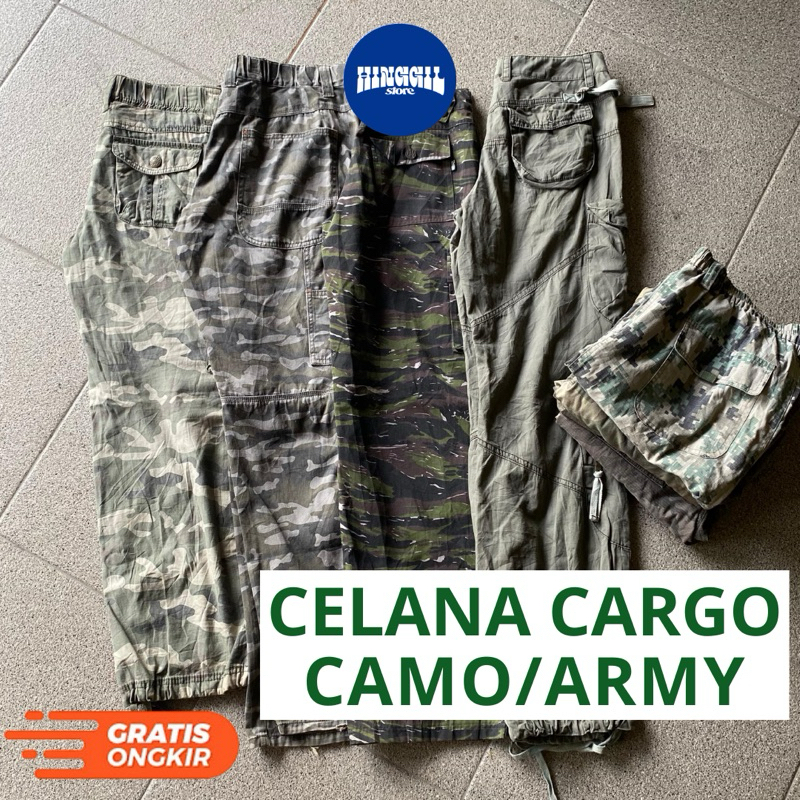 CELANA CARGO | CARGO ARMY | CARGO CAMO