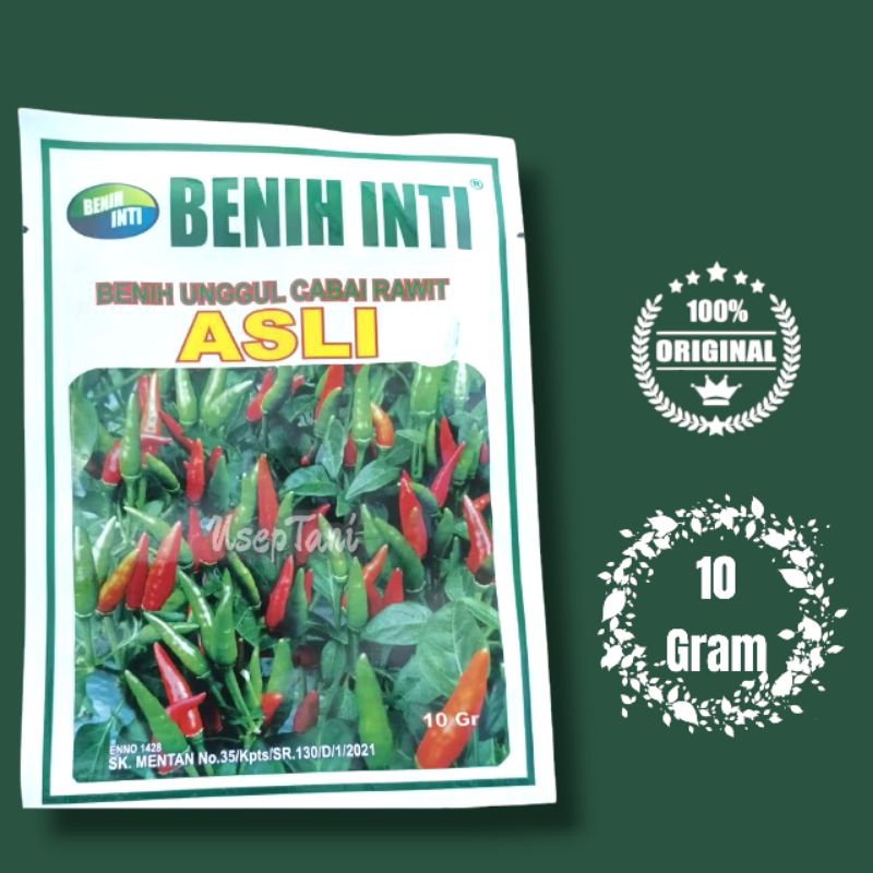 

BENIH CABE F1 ASLI 10 GRAM BENIH INTI