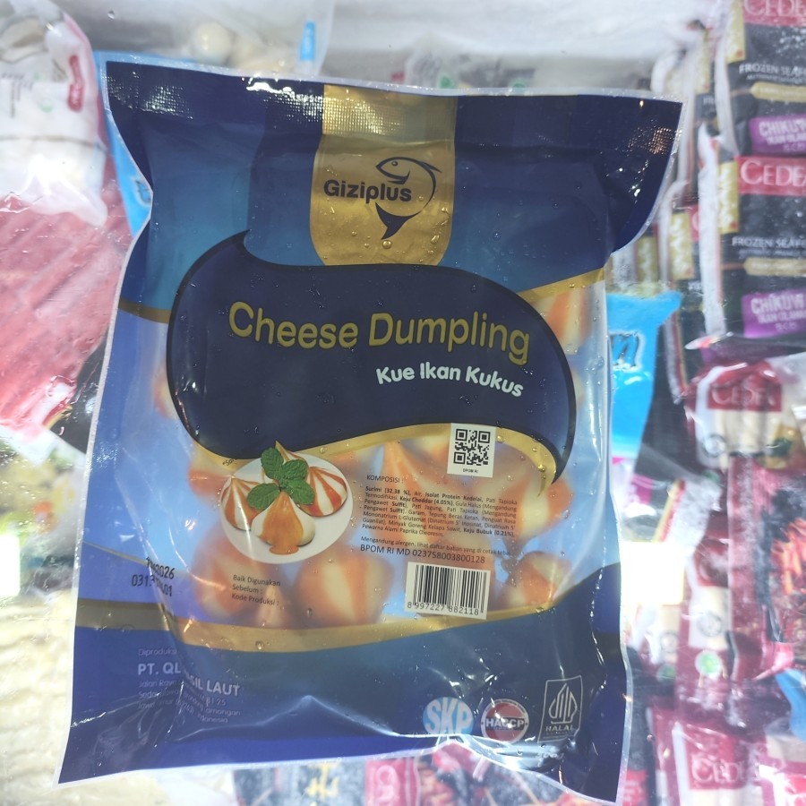 

Giziplus cheese dumpling 500 gr