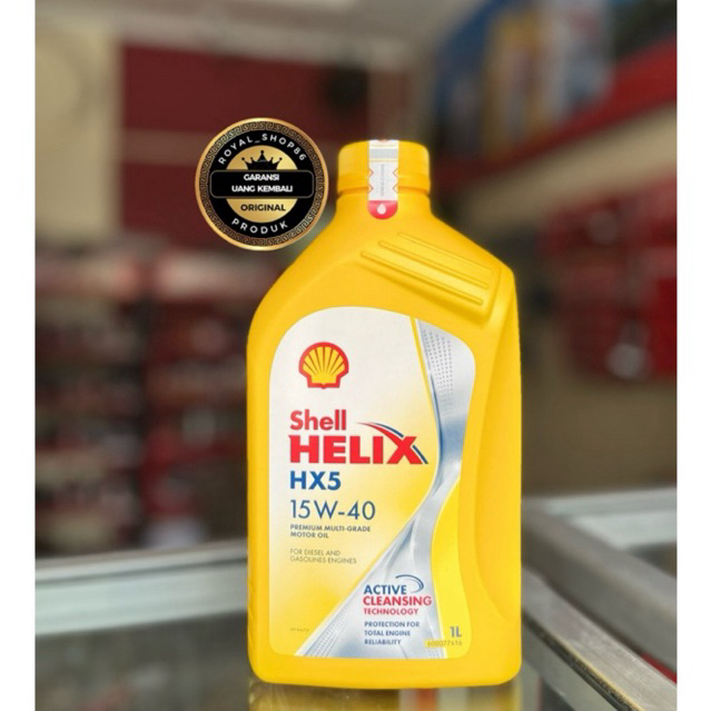 OLI SHELL HELIX HX5 SAE 15W-40 1 LITER ORIGINAL