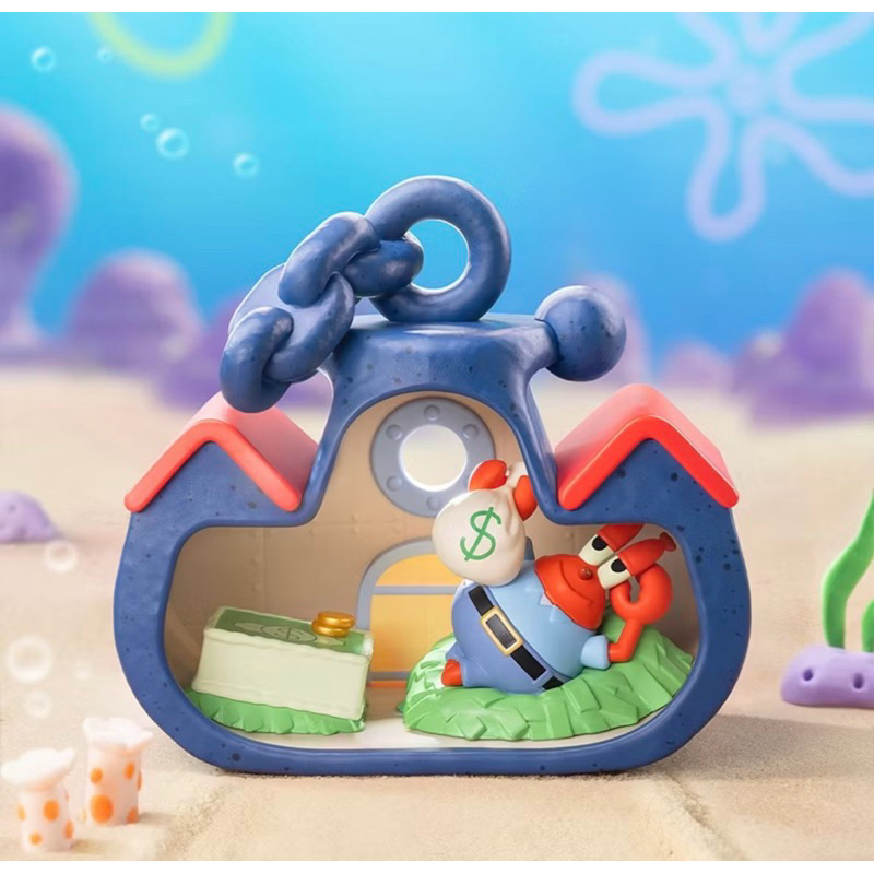 ORI POP MART SpongeBob SquarePants Carnival Anniversary Series (MR CRAB)