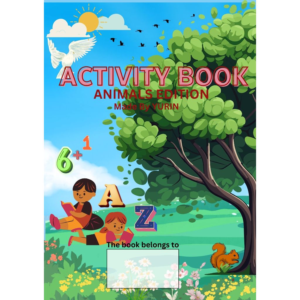 

ACTIVITY BOOK ANIMALS EDITION