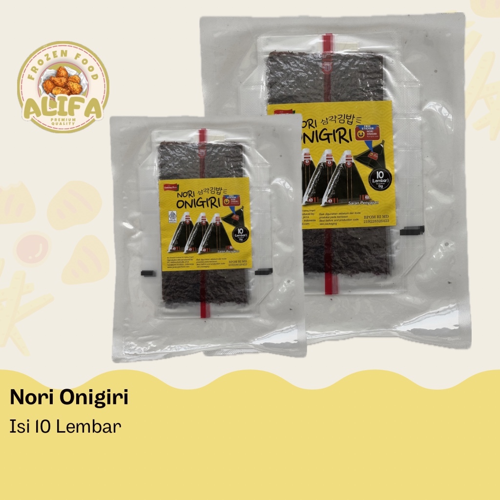 

Nori Onigiri Isi 10 Lembar