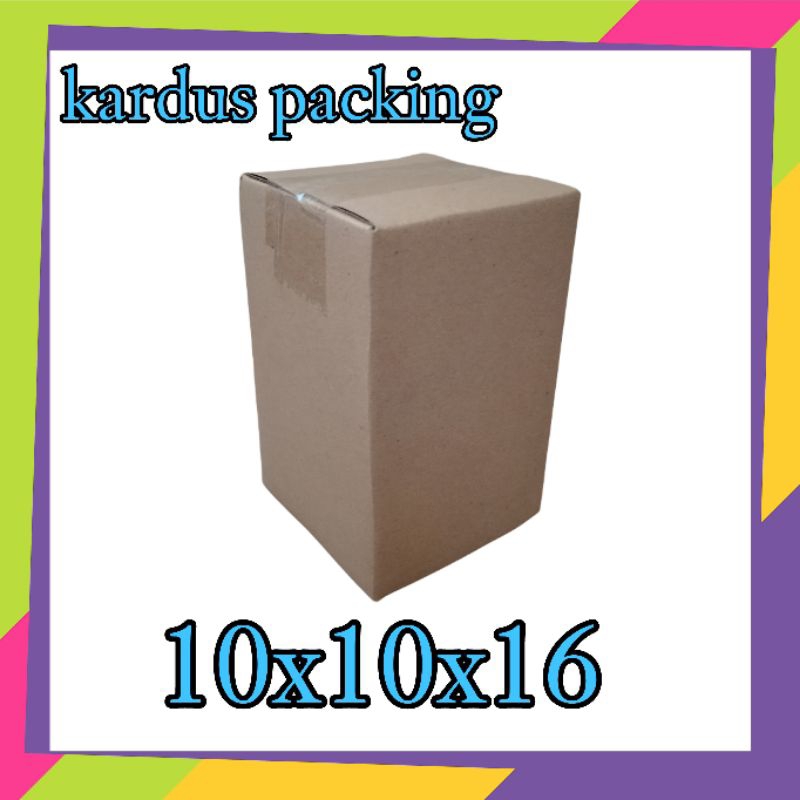 

kardus packing UK 10x10x16 kardus besar kardus kecil