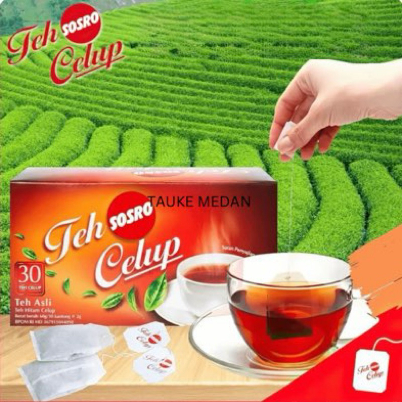 

Sosro teh celup black tea box 25x2g