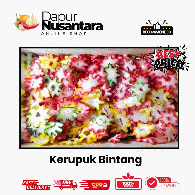 

Kerupuk Bintang kerupuk Renyah