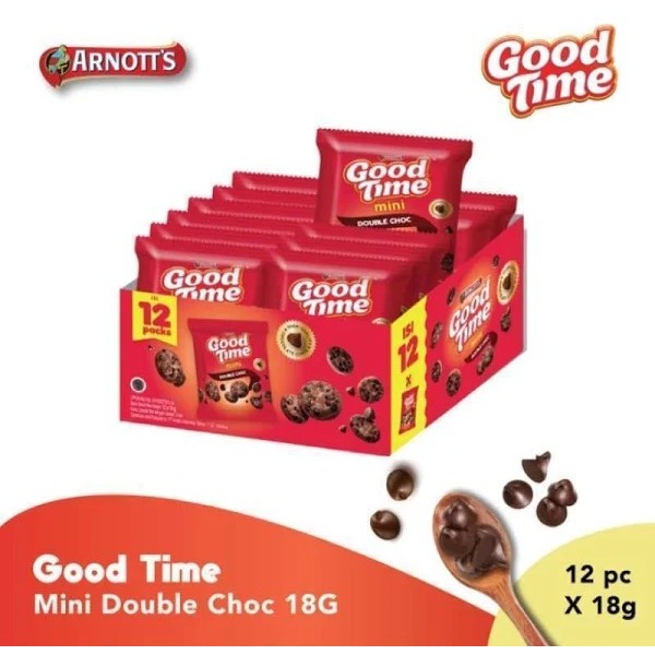 

GOOD TIME Mini Double Choc 18gr x 12pcs