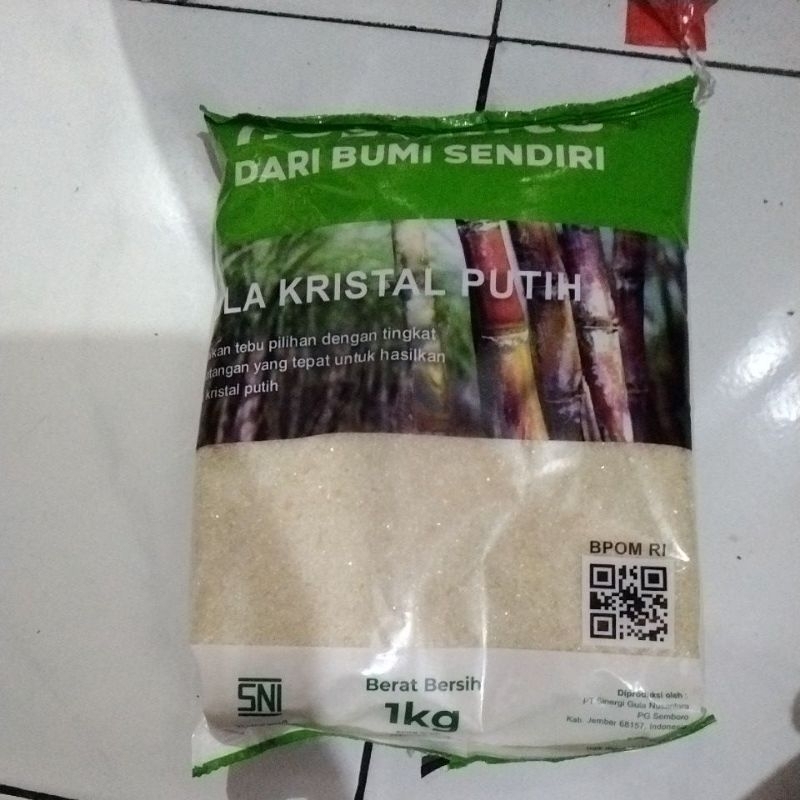 

gula kemasan 1 kg