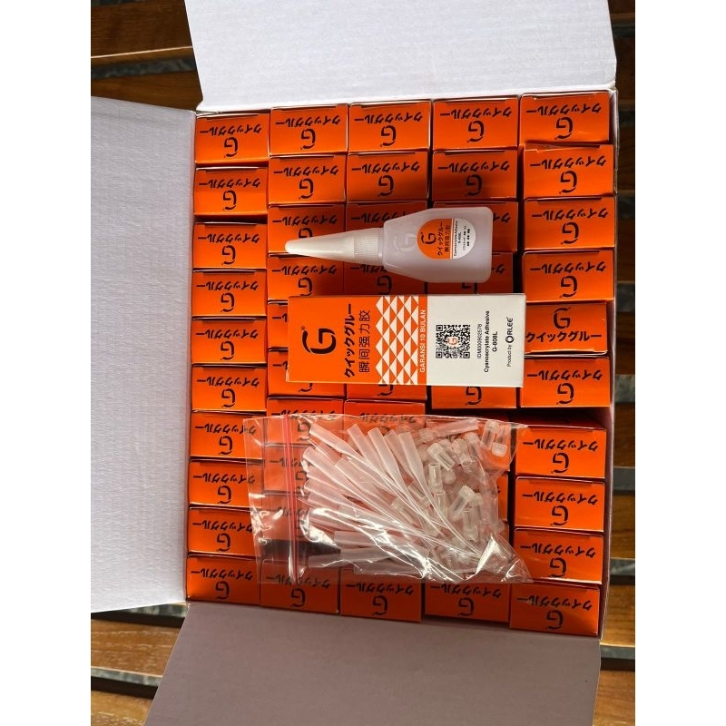 

（50 pcs）Lem G Korea Orlee Glue 100% Original Penjualan Langsung Pabrik
