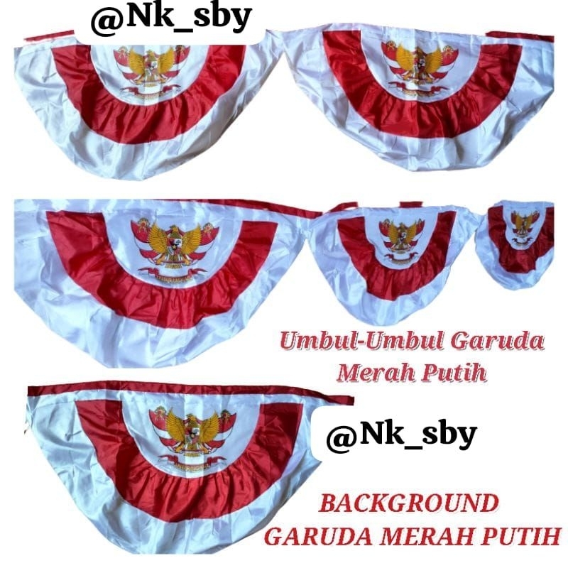 UMBUL UMBUL BACKGROUND GARUDA MERAH PUTIH