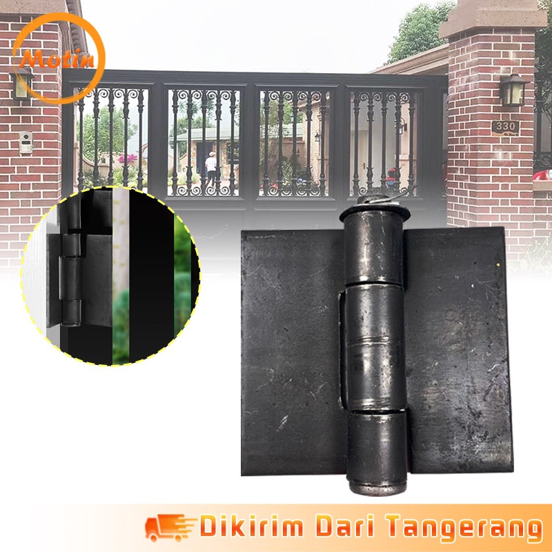 Engsel Bak Truk Heavy Duty Engsel Bak Besi Welded Hinge Engsel Truk