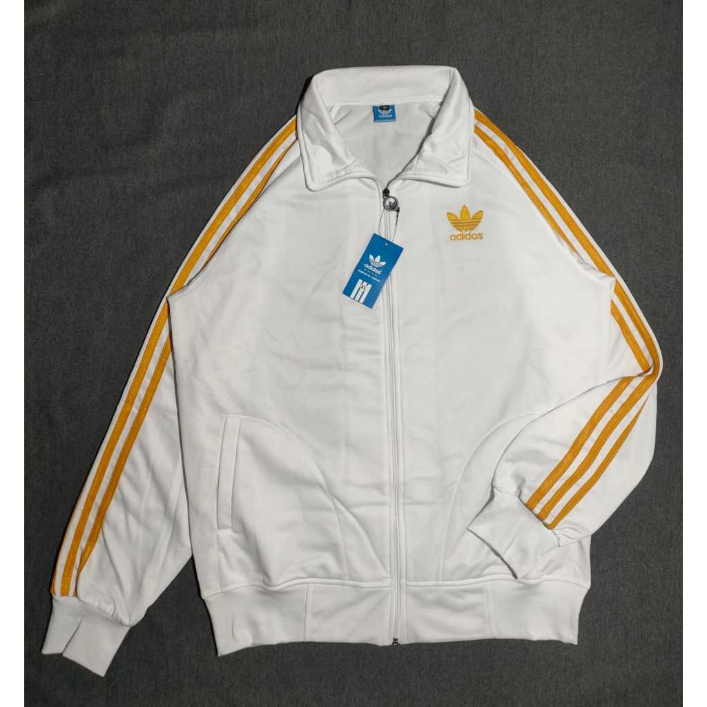 Jaket Basic Pria Wanita Tracktop Adidas Firebird Termurah Jaket Adidas tracktop putih Pria Premium