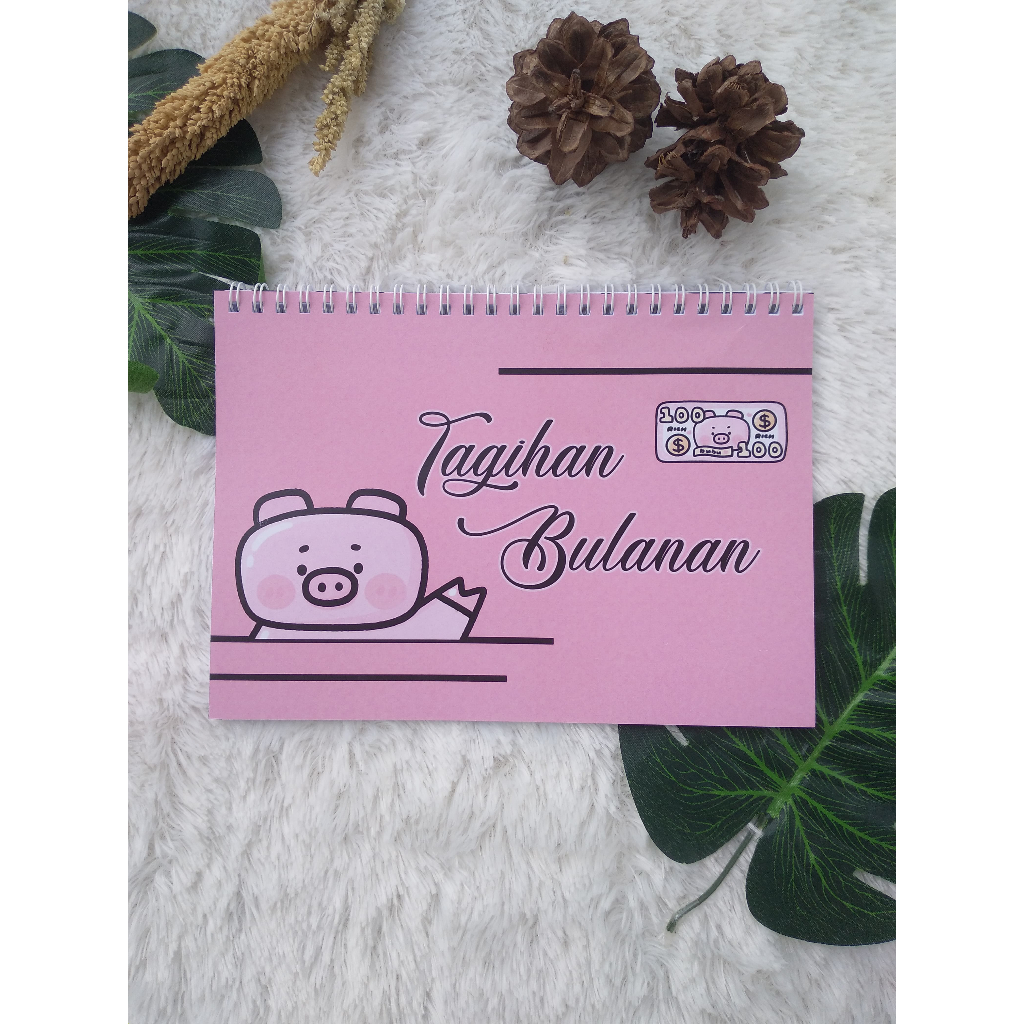 

ES88 BUKU TAGIHAN BULANAN UK A5 JILID SPIRAL ISI 100 HALAMAN NON-CUSTOM