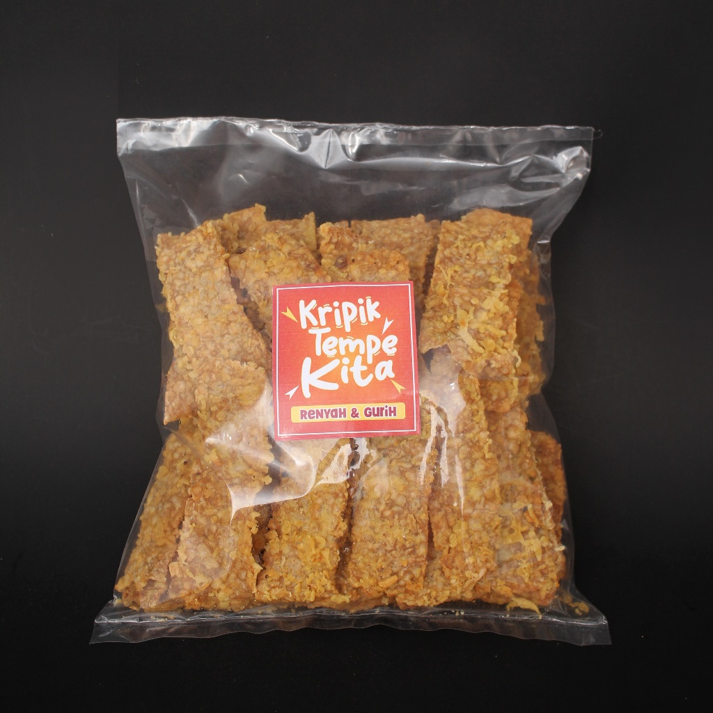 

Kripik Tempe Kita 1/2 KG Renyah & Gurih