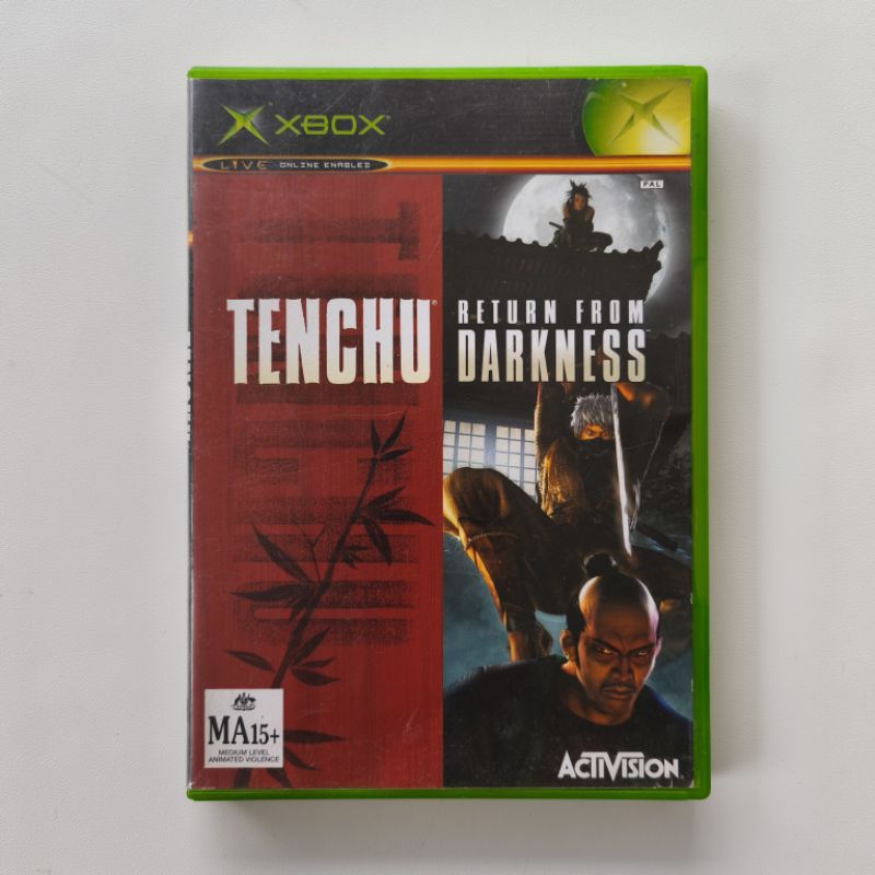 Xbox Classic Game Tenchu Return from Darkness / Wrath of Heaven