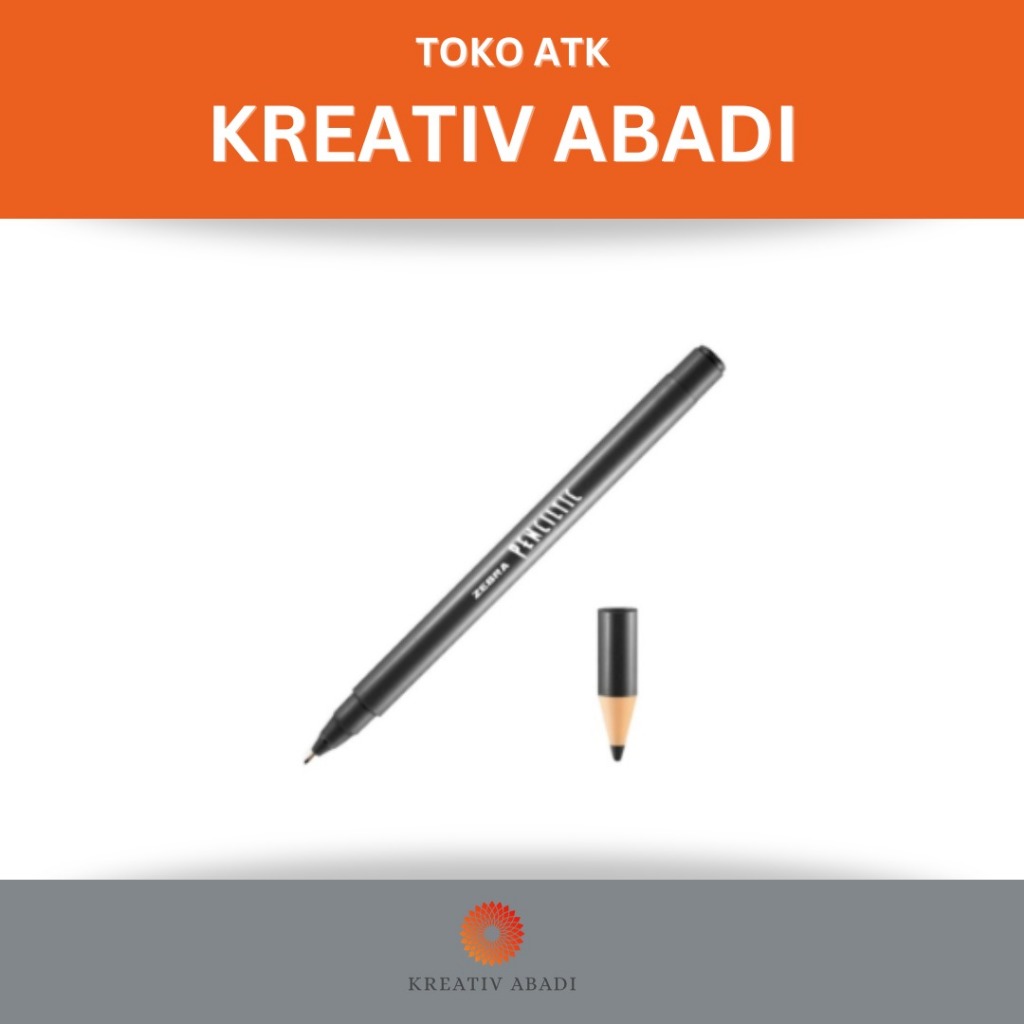 

KREATIV ABADI - Zebra Pencil Tic Fineliner Black