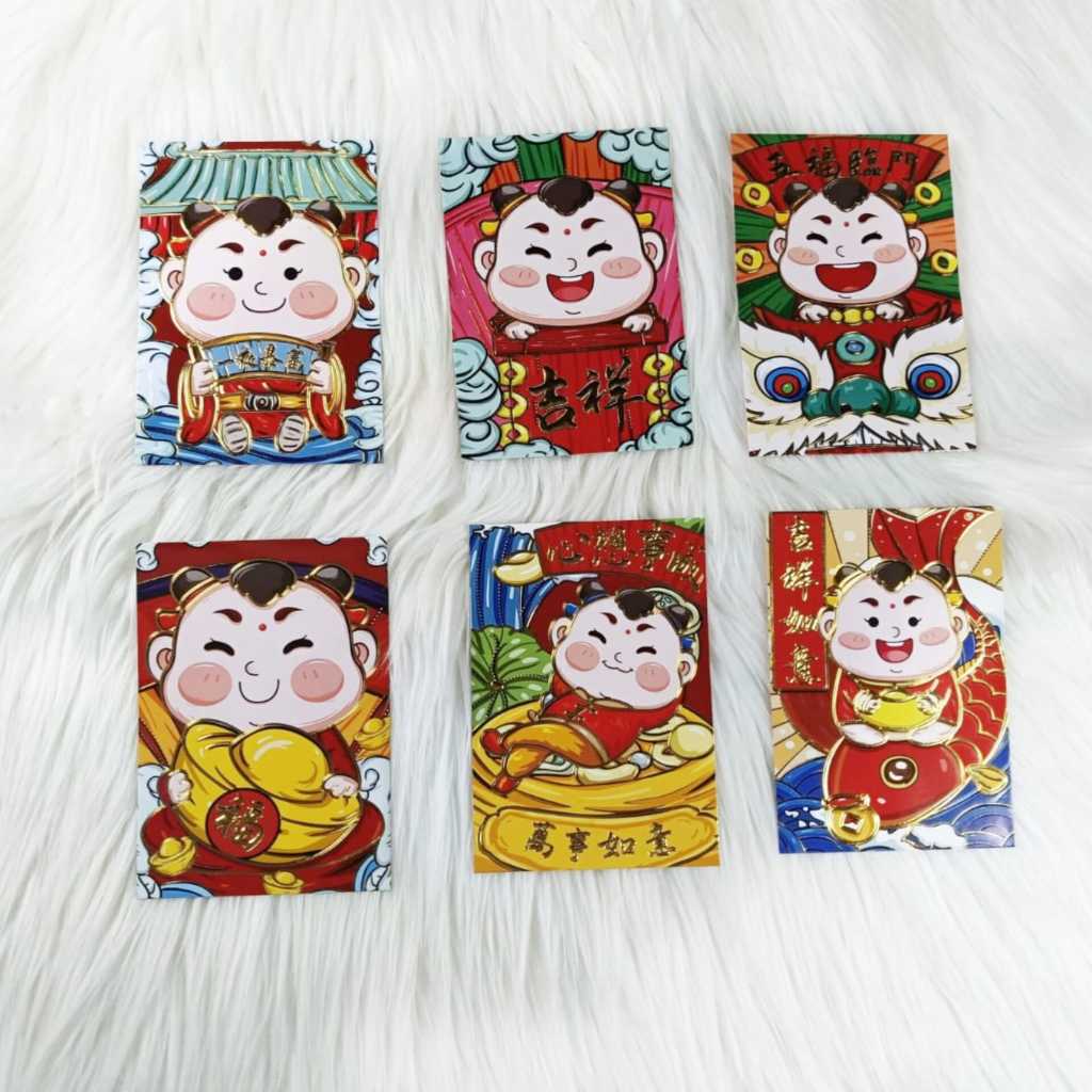 

Angpao Imlek Anak 4001 | Angpau Kertas Artpaper Mix Motif Sesuai Gambar
