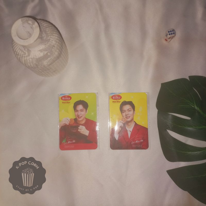 Photocard Roma Kelapa X Lee Min Ho