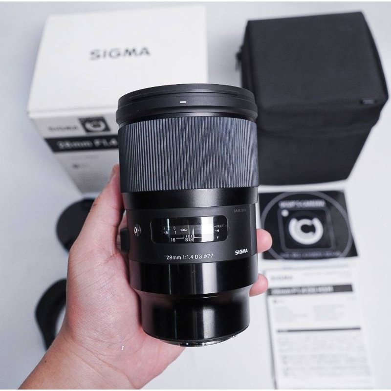 Lensa Sigma 28mm F1.4 DG HSM FOR L MOUNT