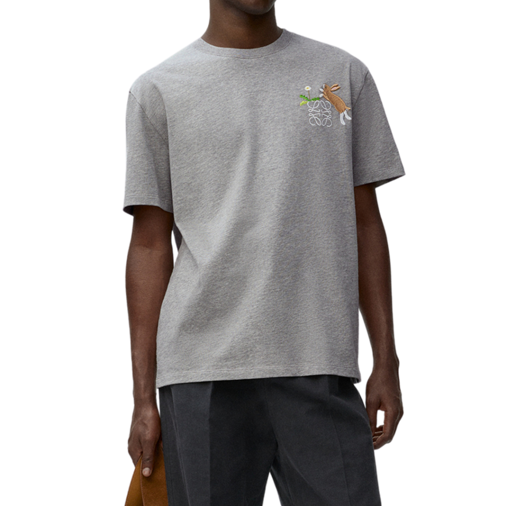 LOEWE Anagram rabbit relaxed fit tshirt in cotton