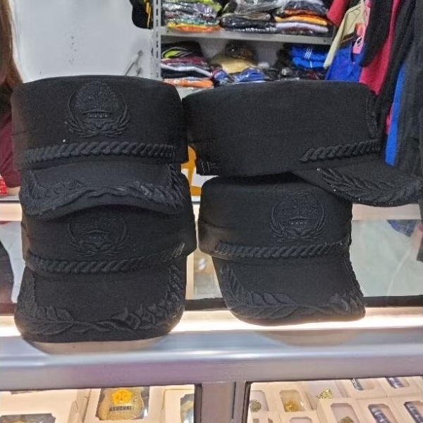 Topi Komando/ Topi Lapangan Korpri ASN Full hitam