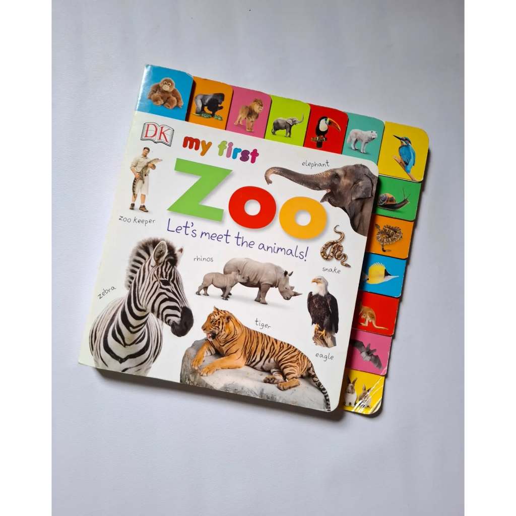 MY FIRST ZOO DK Preloved Boardbook