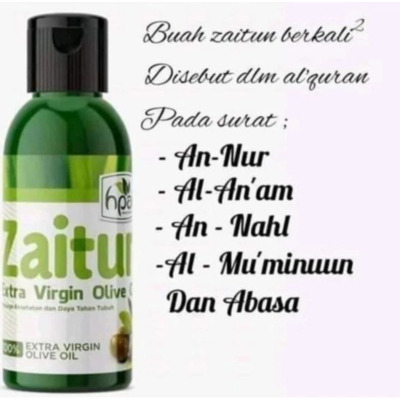 

minyak zaitun hpai 60 ml