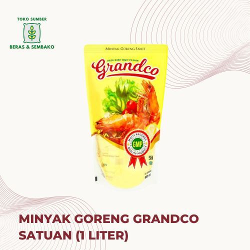 

Minyak goreng GRANDCO satuan (1 LITER)