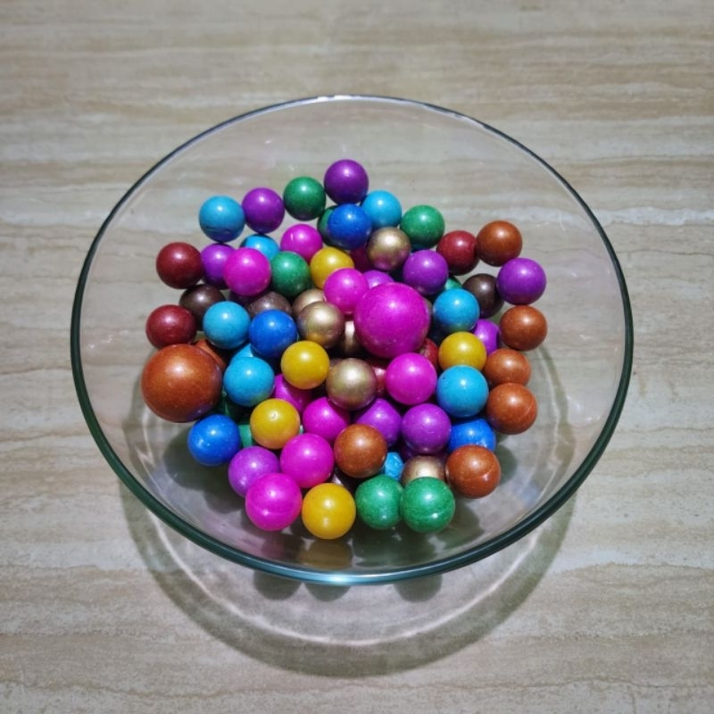 Kelereng Besar Dan Kecil (Pack Jala Besar isi 20pcs Kecil isi 50 Pcs) Mainan Jadul