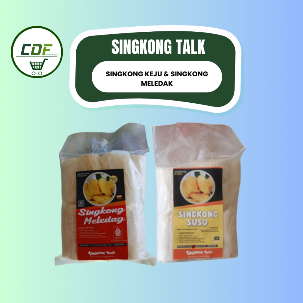 

SINGKONG TALK : Singkong Talk Keju Susu & Singkong Talk Meledak 600gr