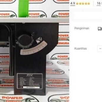 

Table Saw RYU 8" RTS 8 mesin gergaji meja kayu circular saw RTS8