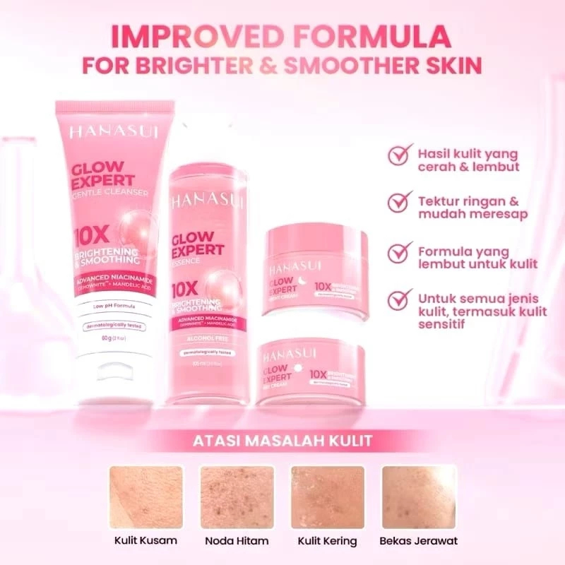 HANASUI SKINCARE GLOW EXPERT