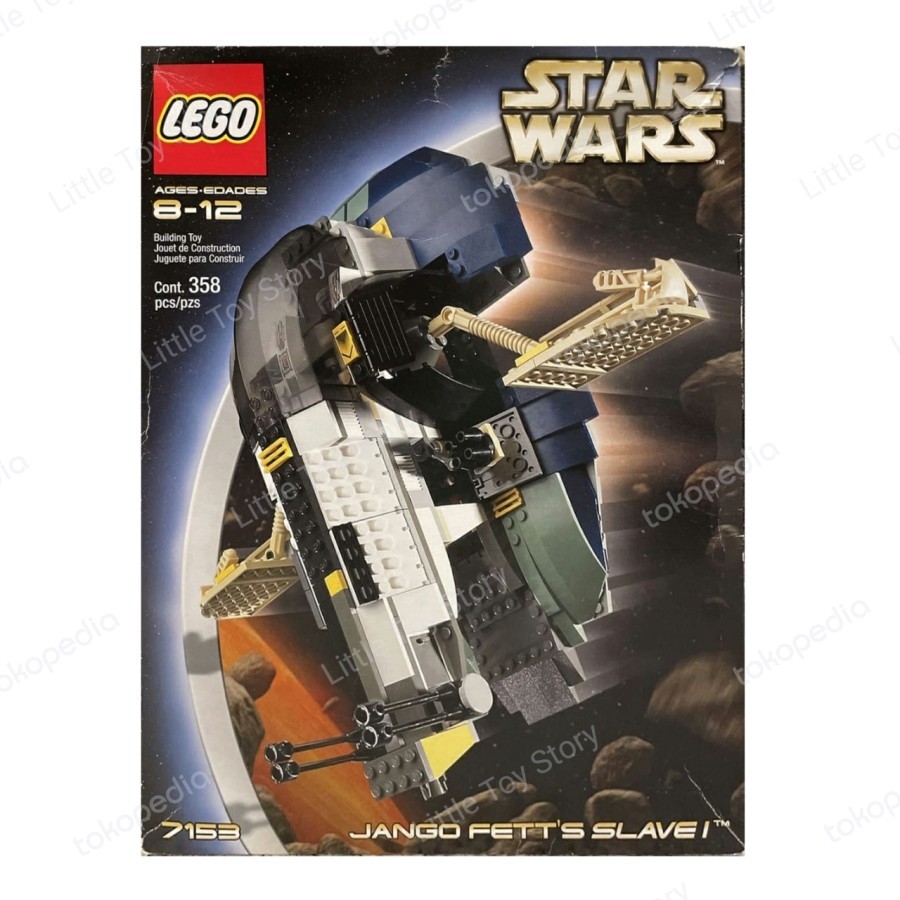 LEGO STAR WARS 7153 JANGO FETT'S SLAVE 1 MISB VERY RARE ITEM