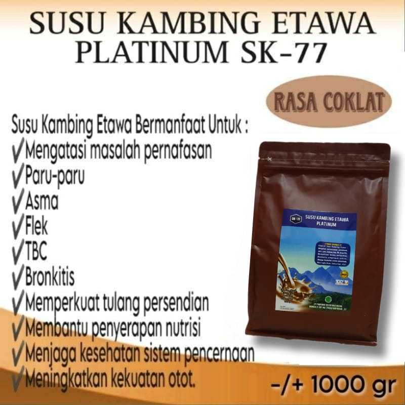 

SUSU KAMBING ETAWA SK77 PLATINUM COKLAT 1KG