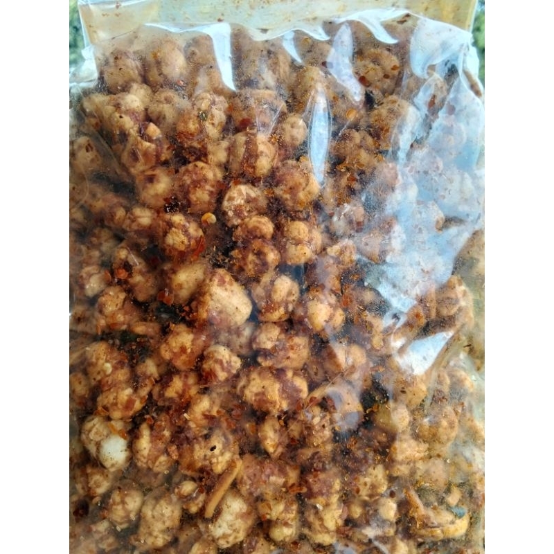 

1kg seblak kering tiktak atau pilus kenycur rasa pedas daun jeruk