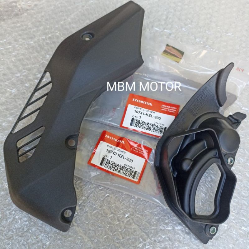 CAP L HONDA SPACY KARBU CARBU LAMA FI TUTUP COVER BAK CVT ORI AHM 19742-KZL-930