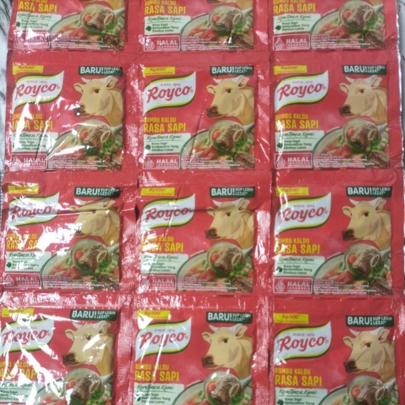 

Royco sapi renteng &Royco 220gr karton