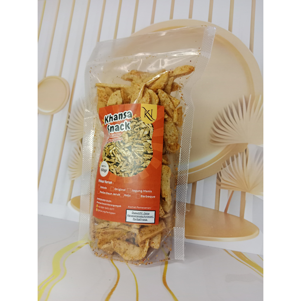 

KHANSA SNACK - BASRENG 150gr // BASRENG PEDAS DAUN JERUK// BASRENG ORI