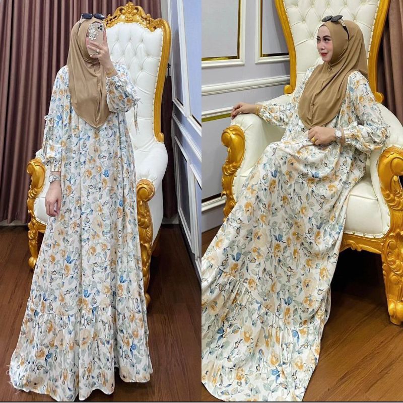 GAMIS SET HIJAB RAYON PREMIUM / GAMIS SET HIJAB JUMBO / GAMIS SET HIJAB SYARI / GAMIS SET HIJAB LAVA