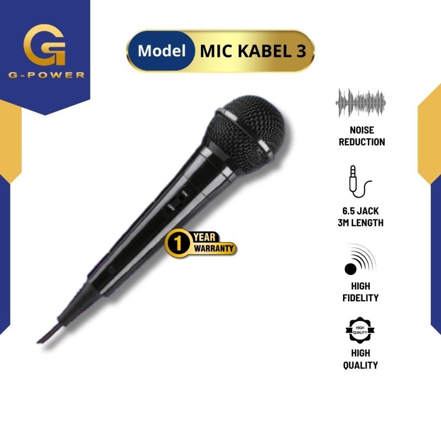 Microphone Mic G-Power MIC-3 Murah G Power MIC 03