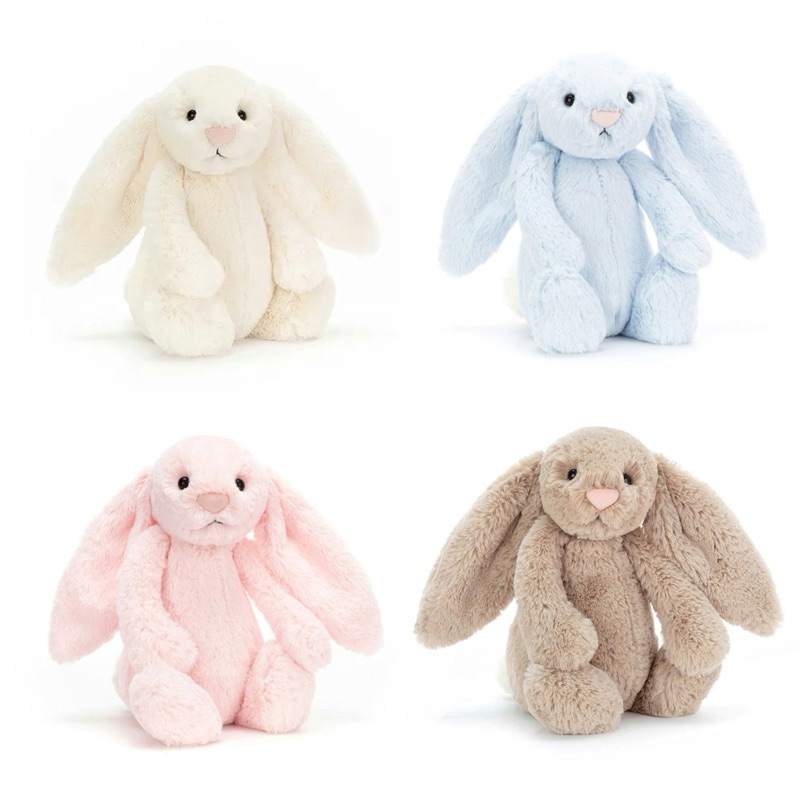 READY STOCK Jellycat Bunny Medium Large Plushie Boneka Jellycat Bashful Blossom 100% ORIGINAL Boneka