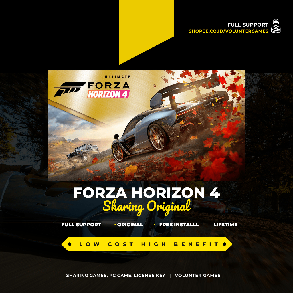 FORZA HORIZON 4 ULTIMATE EDITION PC ORIGINAL