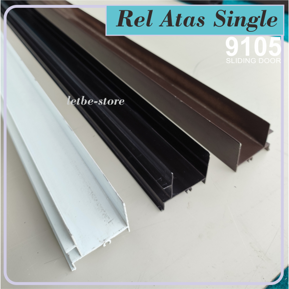 9105 Rel Atas Single Sliding Door Bahan Pintu Geser