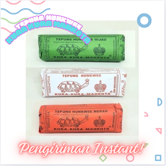 

tepung hunkwee tepung kura kura mahkota