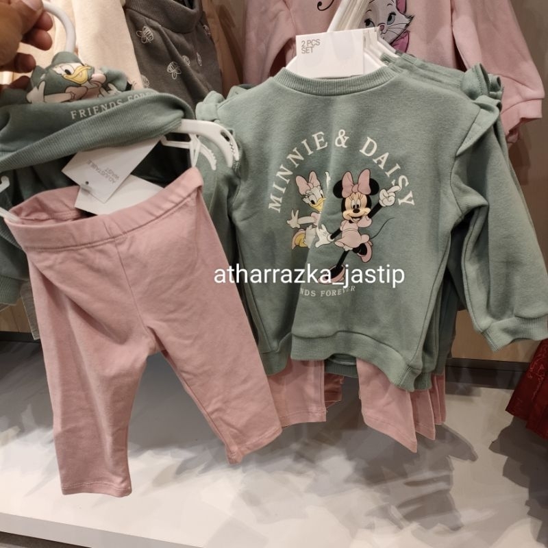 Sweater H&M Baby Girls Mickey jastip jasa titip