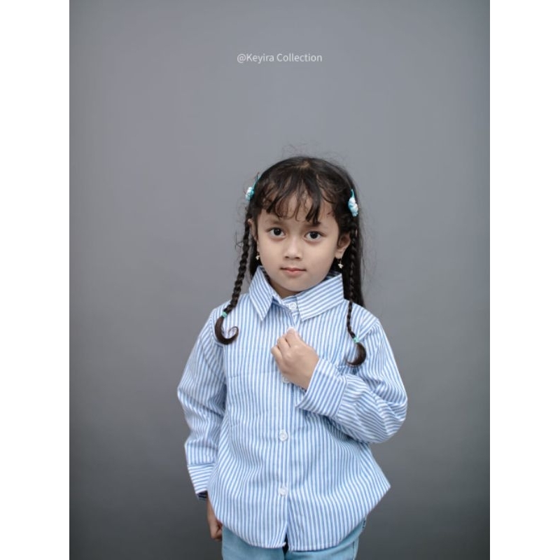 RB KAMEJA ANAK PEREMPUAN TANGGUNG/BAJU ATASAN BLOUSE ANAK USIA 2-11 TAHUN SEPTRIP SALUR KATUN MIDI