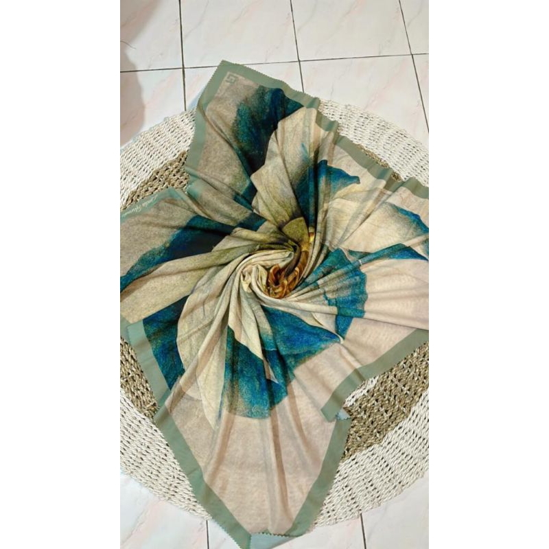 Paket usaha LF hijab segiempat motif